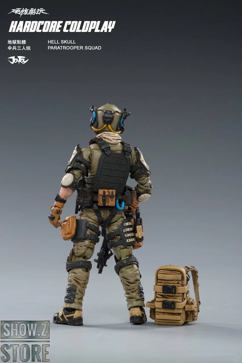 JoyToy Source 1/18 Hardcore Coldplay Hell Skull Paratrooper Squad Set Of 3 13 JoyToy Source 1/18 Hardcore Coldplay Hell Skull Paratrooper Squad Set Of 3 - Image 11