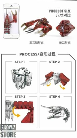 52Toys BeastBox BB-11 Trident 30 52Toys BeastBox BB-11 Trident -Action Figures Store 04506b93f2