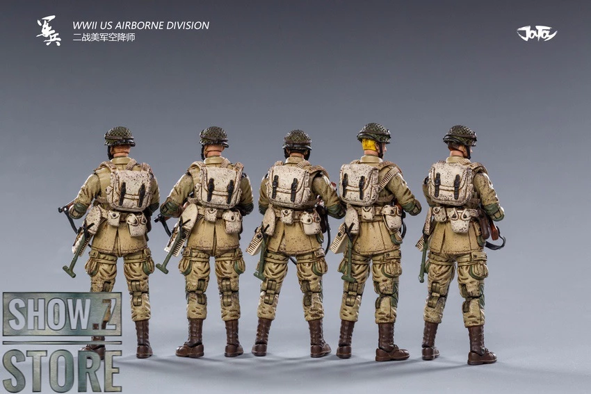JoyToy Source 1/18 WWII United States Airborne Division Set Of 5 7 JoyToy Source 1/18 WWII United States Airborne Division Set Of 5 - Image 5