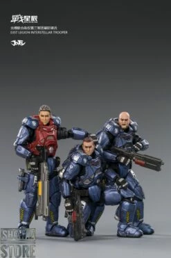 JoyToy Source 1/18 The 3rd Legion Interstellar Trooper Set Of 3 -Action Figures Store 078d82c992