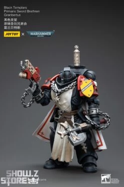 JoyToy Source 1/18 Warhammer 40K Black Templars Primaris Sword Brethren Granbertus -Action Figures Store 07ab186dbf