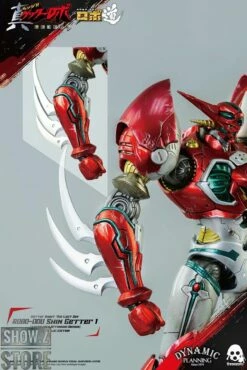 Threezero Studio Getter Robo Shin Getter 1 Metallic Version -Action Figures Store 0884620602