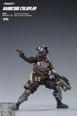 JoyToy Source 1/18 Hardcore Coldplay Skeleton Forces Hell’s Fifth Company -Action Figures Store 089f77e41f
