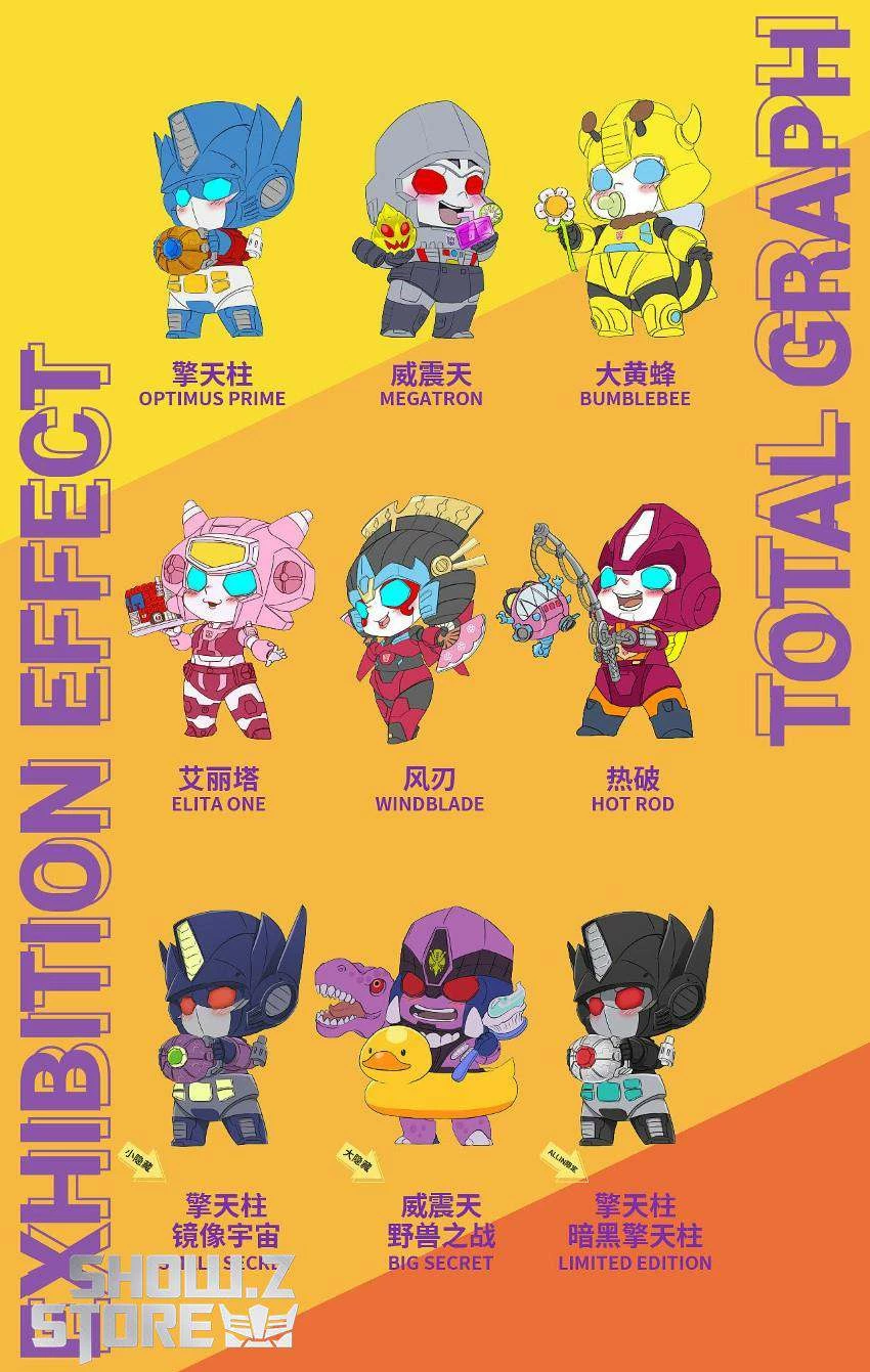 Jing Model Palace Transformers Kindergarten Series All-in Version Set Of 9 13 Jing Model Palace Transformers Kindergarten Series All-in Version Set Of 9 - Image 11