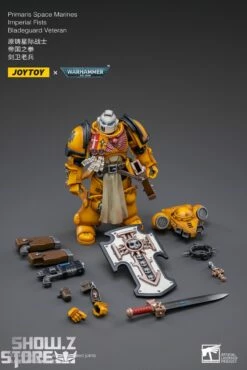 JoyToy Source 1/18 Warhammer 40K Imperial Fists Bladeguard Veteran -Action Figures Store 098f27c457