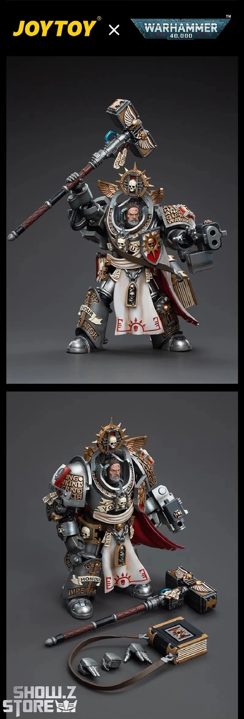 JoyToy Source 1/18 Warhammer 40K Grey Knights Grand Master Voldus 18 JoyToy Source 1/18 Warhammer 40K Grey Knights Grand Master Voldus - Image 16