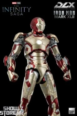 Threezero 1/12 Marvel Studios The Infinity Saga DLX Iron Man Mark 42 -Action Figures Store 0a8475fc42