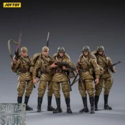 JoyToy Source 1/18 WWII Soviet Infantry Set Of 5
