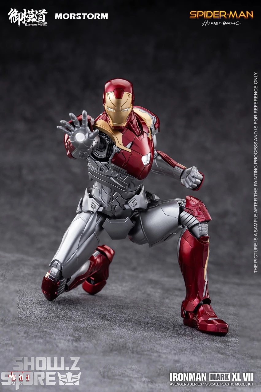 Eastern Model 1/9 Iron Man Mark 47 Pre-painted Model Kit Deluxe Version 14 Eastern Model 1/9 Iron Man Mark 47 Pre-painted Model Kit Deluxe Version - Image 12