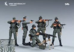 JoyToy Source 1/18 WWII German Wehrmacht Unit Set Of 5 -Action Figures Store 0d117476d4