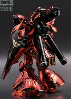 [SZ Custom] Bandai Custom RG 1/144 MSN-04 Sazabi W/ Custom Electroplated Chrome Painting -Action Figures Store 0dc94e7124