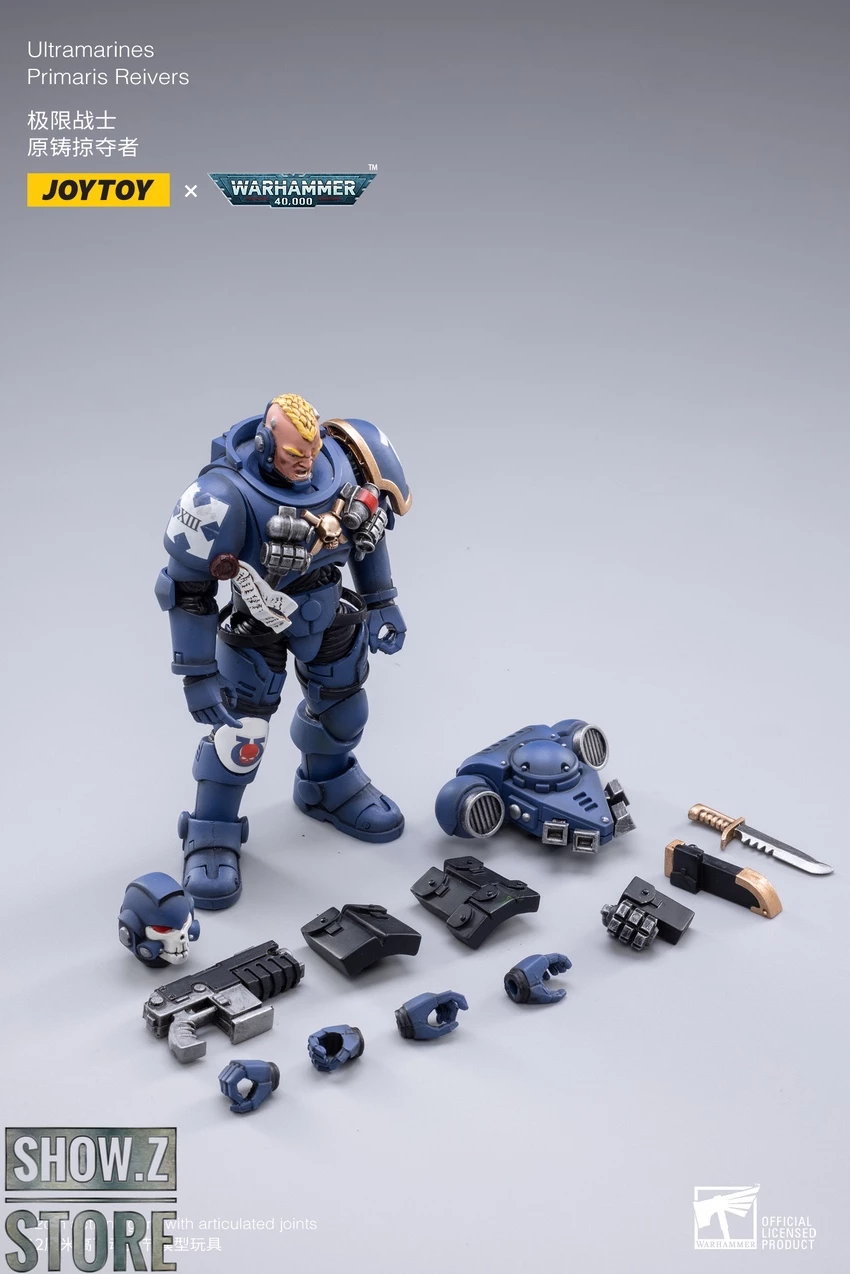 JoyToy Source 1/18 Warhammer 40K Ultramarines Primaris Reivers Set Of 3 17 JoyToy Source 1/18 Warhammer 40K Ultramarines Primaris Reivers Set Of 3 - Image 15