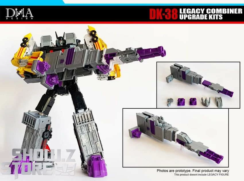 DNA Design DK-38 Upgrade Kits For Legacy Motormaster And Menasor 5 DNA Design DK-38 Upgrade Kits For Legacy Motormaster And Menasor - Image 3