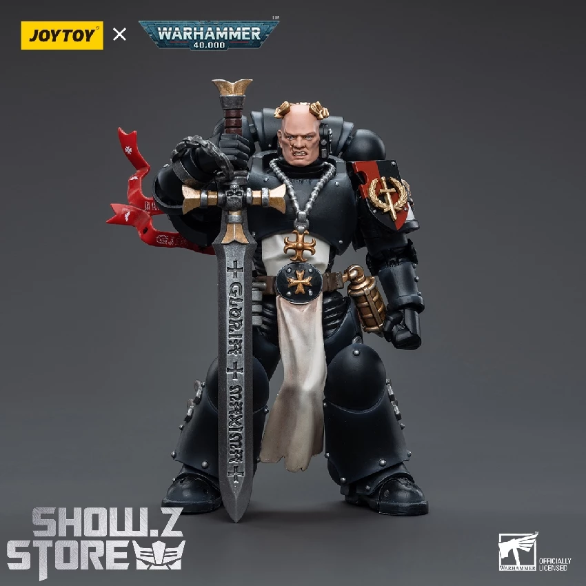 JoyToy Source 1/18 Warhammer 40K Black Templars Emperor's Champion Bayard's Revenge 3 JoyToy Source 1/18 Warhammer 40K Black Templars Emperor's Champion Bayard's Revenge