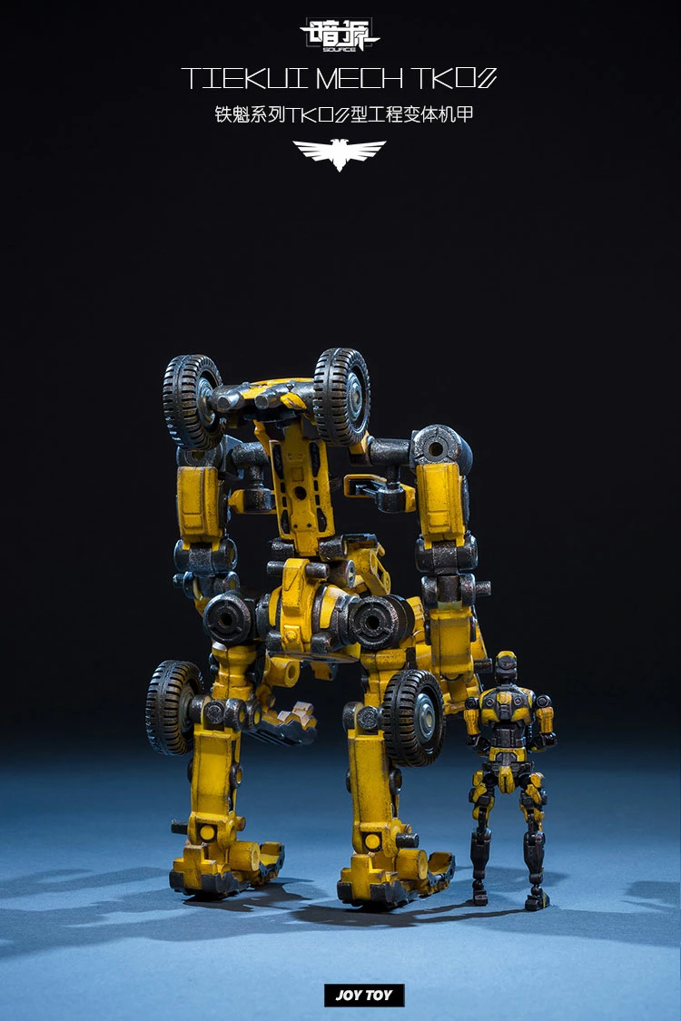 JoyToy Source Acid Rain Mecha TK02 Tiekui Engineering Mech Version 8 JoyToy Source Acid Rain Mecha TK02 Tiekui Engineering Mech Version - Image 6