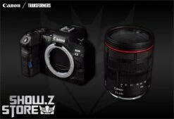 Takara Tomy & Canon Decepticon Refraktor EOS R5 -Action Figures Store 13b17dea5b