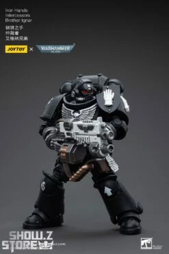 JoyToy Source 1/18 Warhammer 40K Iron Hands Intercessors Brother Ignar -Action Figures Store 1580594723