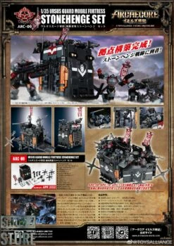 Toys Alliance ARC-09 Ursus Guard Mobile Fortress Stonehenge Set -Action Figures Store 15c19393cc