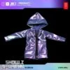 Snail Shell Dazzling Blue & Purple Cloth Coat For 1/10 & 1/12 Mecha Girl -Action Figures Store 15ee79b56a