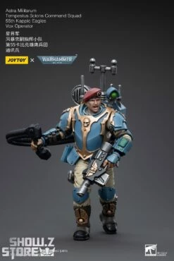 JoyToy Source 1/18 Warhammer 40K Astra Militarum Tempestus Scions Command Squad 55th Kappic Eagles Vox Operator -Action Figures Store 163da7c52d