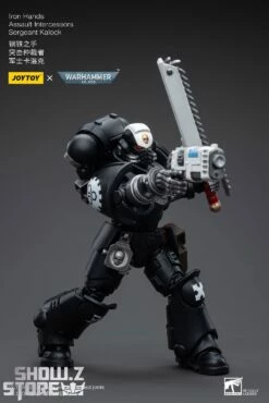 JoyToy Source 1/18 Warhammer 40K Iron Hands Intercessors Sergeant Kalock -Action Figures Store 170841b7ec