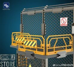 FreshRetro 1/18 1/24 SIB06 Scene In Box Iron Net Base-B Model Kit -Action Figures Store 17d11a2a03