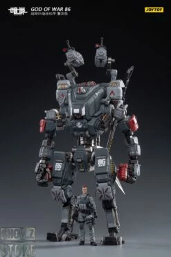 JoyToy Source 1/24 God Of War 86 Mecha W/ Pilot Grey Version -Action Figures Store 181921943f