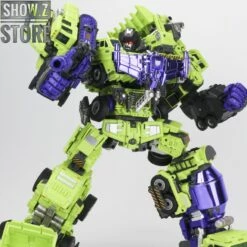 Generation Toy GT-99 Gravity Builder Devastator Metallic Painted Limited Version W/ Upgrade Kit -Action Figures Store 19d715d409