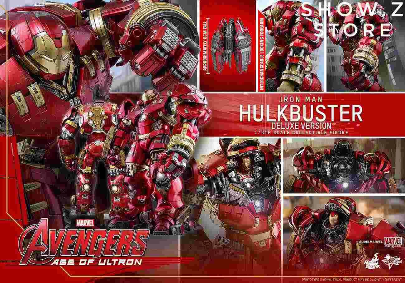 Hot Toys HT 1/6 Iron Man Mark XLIV MK44 MMS510 Hulkbuster Deluxe Version Avengers: Age Of Ultron Collectible Figure 5 Hot Toys HT 1/6 Iron Man Mark XLIV MK44 MMS510 Hulkbuster Deluxe Version Avengers: Age Of Ultron Collectible Figure - Image 3