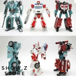 Takara TOMY Deluxe Autobots Warriors Ratchet Kup Perceptor Set Of 3 Asia Exclusive -Action Figures Store 1ab8b3046d
