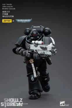 JoyToy Source 1/18 Warhammer 40K Iron Hands Intercessors Brother Gravak -Action Figures Store 1ac94b5c47