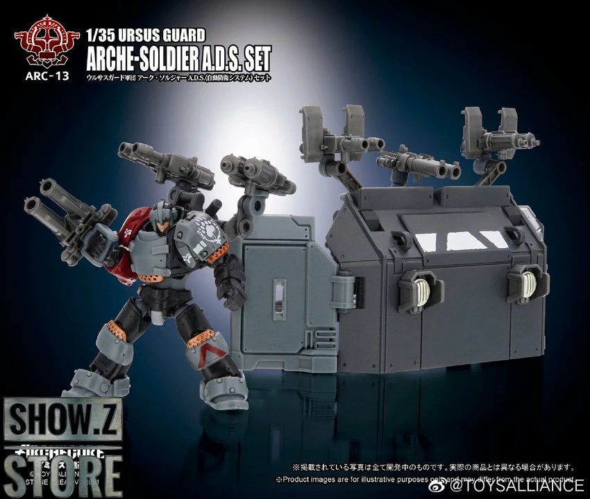 Toys Alliance ARC-13 Ursus Guard Arche-Soldier A.D.S. Set 5 Toys Alliance ARC-13 Ursus Guard Arche-Soldier A.D.S. Set - Image 3
