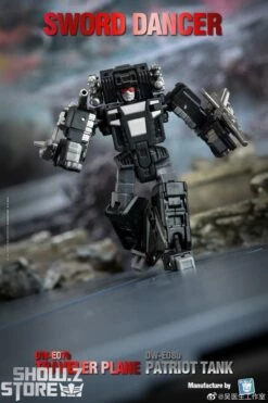 Dr.Wu Sword Dancer Slamdance DW-E07B Traveler Plane Raindance & DW-E08B Patriot Tank Grandslam Set Of 2 Black Version -Action Figures Store 1ba850cb4f