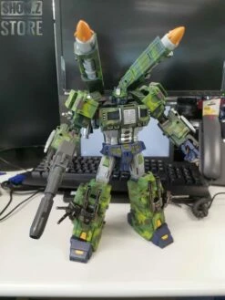 VISUAL Head Sculpt & Missiles Upgrade Kit For TFC STC-01B Supreme Tactical Commander Jungle Version -Action Figures Store 1ce37decd6