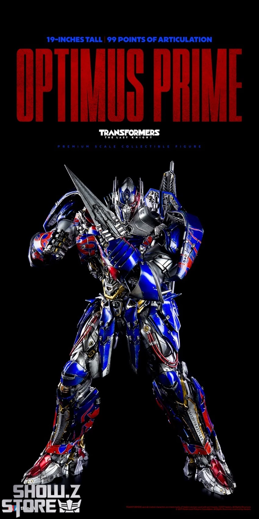 Threezero & Hasbro 3Z0384 The Last Knight Optimus Prime Deluxe Version 10 Threezero & Hasbro 3Z0384 The Last Knight Optimus Prime Deluxe Version - Image 8