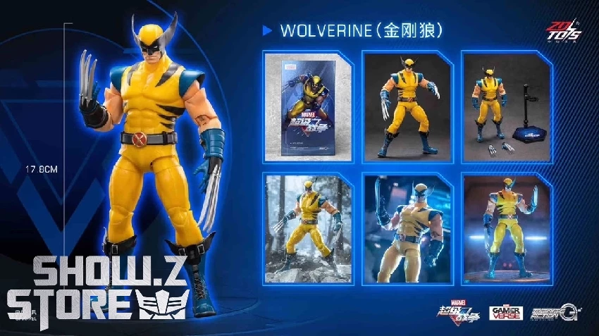 ZT Toys Marvel Super War 1/10 1917-03 Wolverine 4 ZT Toys Marvel Super War 1/10 1917-03 Wolverine - Image 2