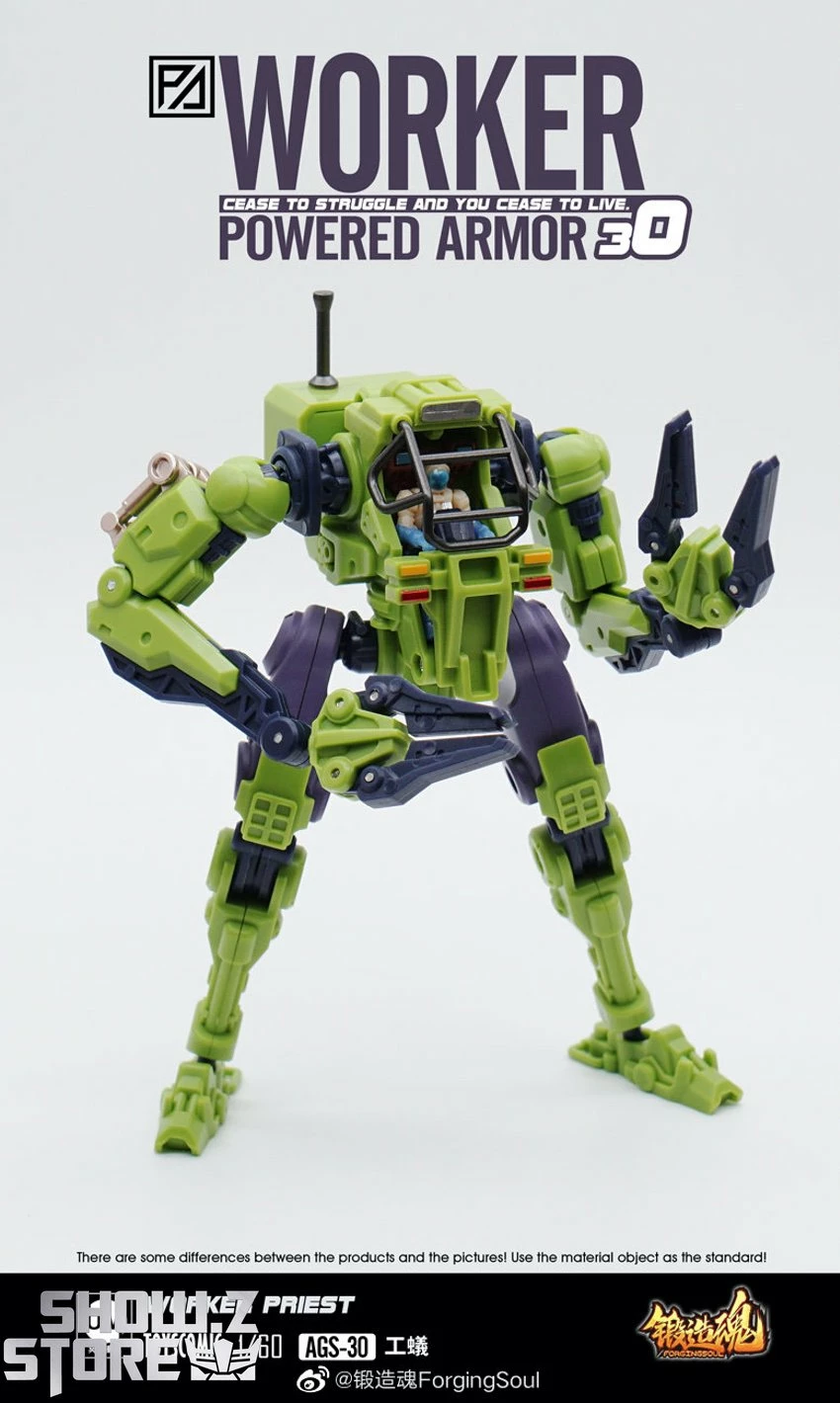 Forging Soul 1/60 AGS-30 Powered Armor Series Worker Priest 10 Forging Soul 1/60 AGS-30 Powered Armor Series Worker Priest - Image 8