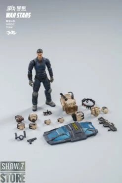 JoyToy Source 1/18 War Stars Starhawk 8th Army Indigo Fleet Set Of 3 -Action Figures Store 1ebcdb09df