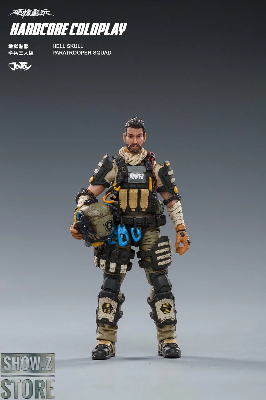 JoyToy Source 1/18 Hardcore Coldplay Hell Skull Paratrooper Squad Set Of 3 11 JoyToy Source 1/18 Hardcore Coldplay Hell Skull Paratrooper Squad Set Of 3 - Image 9