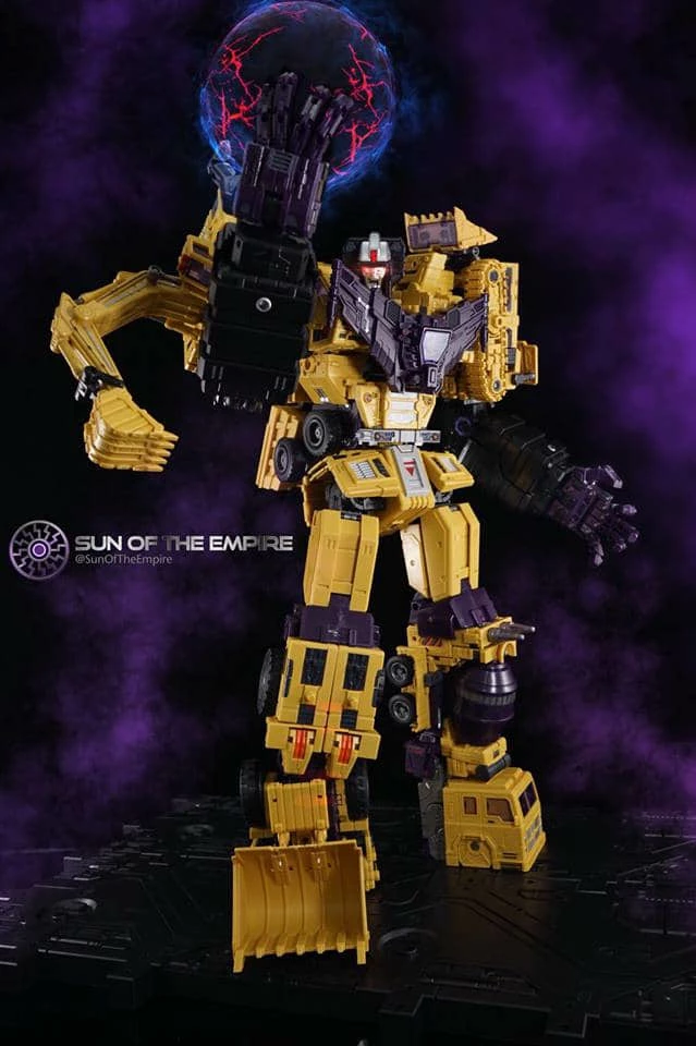 Toyworld TW-C07B Constructor Devastator Yellow Set Of 6 9 Toyworld TW-C07B Constructor Devastator Yellow Set Of 6 - Image 7
