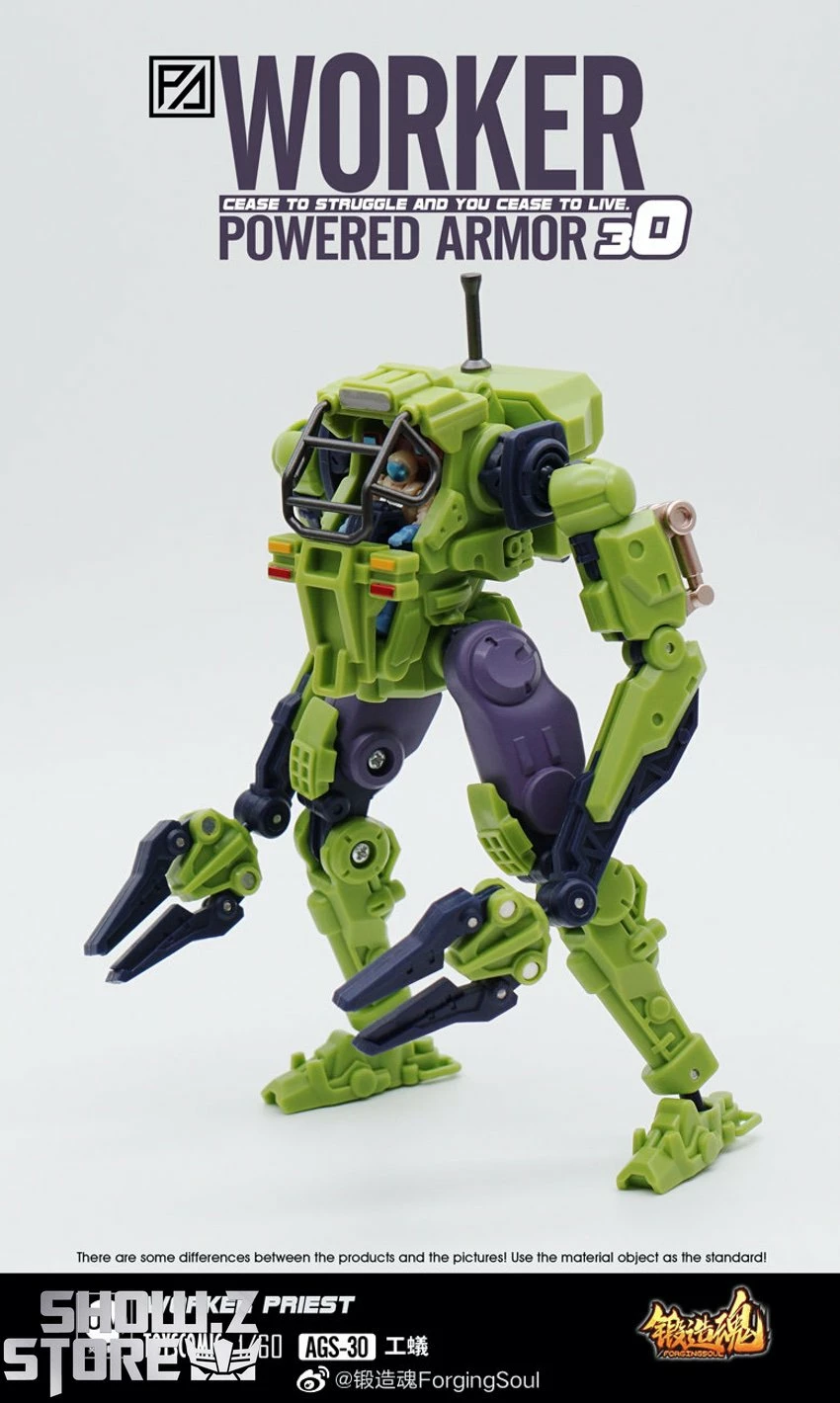 Forging Soul 1/60 AGS-30 Powered Armor Series Worker Priest 9 Forging Soul 1/60 AGS-30 Powered Armor Series Worker Priest - Image 7