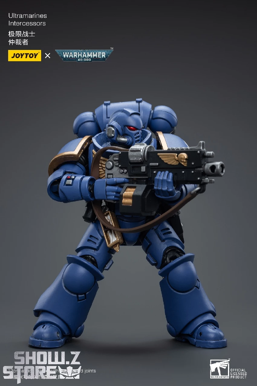 JoyToy Source 1/18 Warhammer 40K Ultramarines Intercessors 4 JoyToy Source 1/18 Warhammer 40K Ultramarines Intercessors - Image 2