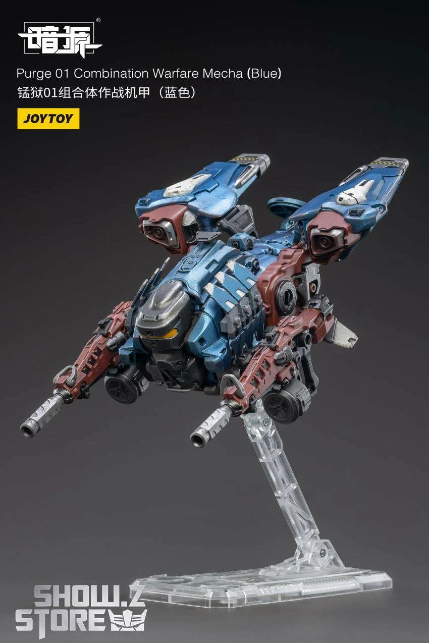 JoyToy Source 1/25 Purge 01 Combination Warfare Mecha Blue Version W/ Pilot 8 JoyToy Source 1/25 Purge 01 Combination Warfare Mecha Blue Version W/ Pilot - Image 6