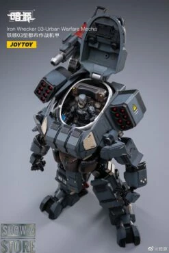 JoyToy Dark Source 1/24 Iron Wrecker 03 Urban Warfare Mecha W/ Pilot -Action Figures Store 21fe8a82f1