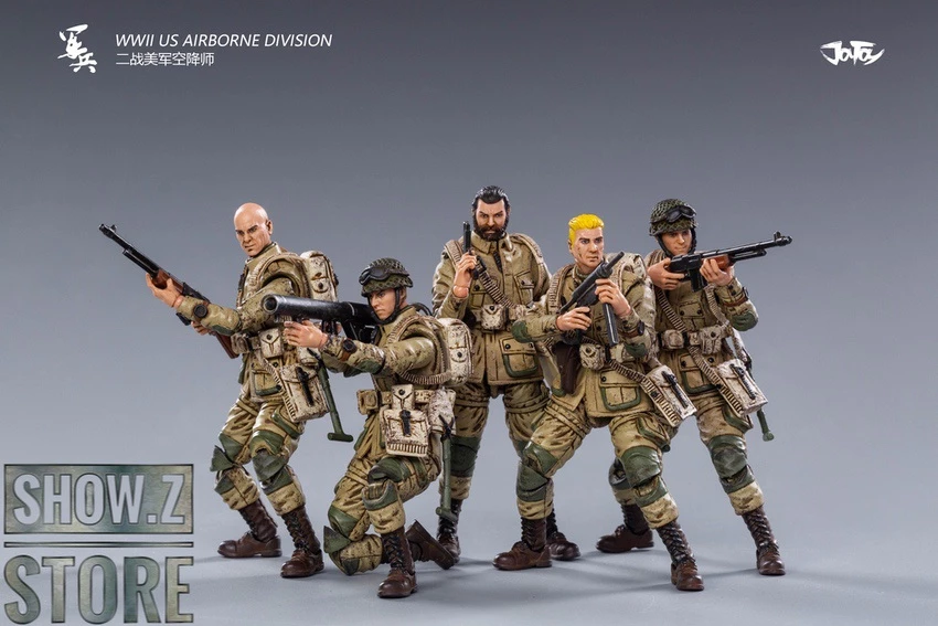 JoyToy Source 1/18 WWII United States Airborne Division Set Of 5 12 JoyToy Source 1/18 WWII United States Airborne Division Set Of 5 - Image 10
