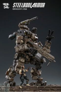 [Pre-Order] JoyToy Dark Source 1/25 Steel Bone Armour Desert Color /w Pilot -Action Figures Store 2371310a94