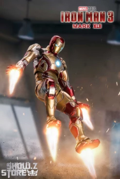 ZT Toys Marvel Licensed 1/10 Iron Man Mark 42 W/ LED -Action Figures Store 23e7618095