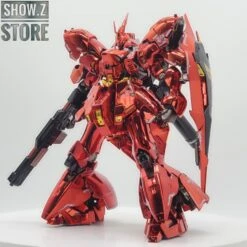 [SZ Custom] Bandai Custom RG 1/144 MSN-04 Sazabi W/ Custom Electroplated Chrome Painting -Action Figures Store 24348c8340