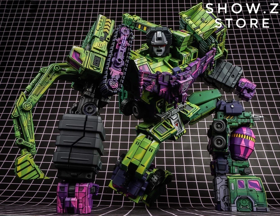 Toyworld TW TW-C07A TWC07A Constructor Devastator Cel Cell Shaded Standard Version Set Of 6 10 Toyworld TW TW-C07A TWC07A Constructor Devastator Cel Cell Shaded Standard Version Set Of 6 - Image 8