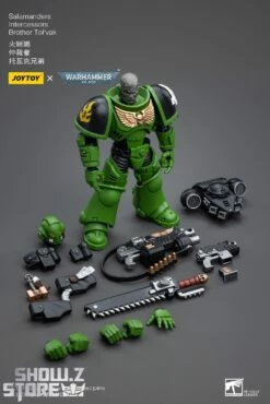 JoyToy Source 1/18 Warhammer 40K Salamanders Intercessors Brother Tol'vak -Action Figures Store 24de2600ce